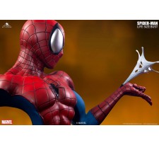 Comic Spider-Man 1/1 Bust by Queen Studios (Red and blue)